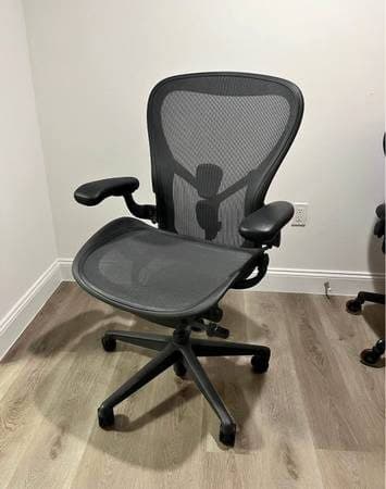 Herman Miller Aeron Size C Remastered Fully Loaded 1