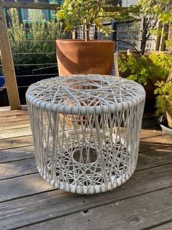 B&B Italia Reel Outdoor Side Table Ottoman 2