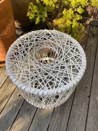 B&B Italia Reel Outdoor Side Table Ottoman 3