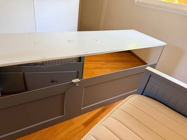 FREE: IKEA HEMNES Daybed + PAX Wardrobe w/ Mirror Door 2