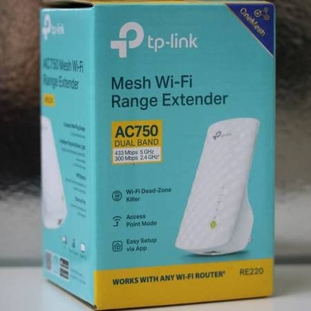 TP-Link Mesh Wi-Fi Range Extender AC750 Dual Band 1