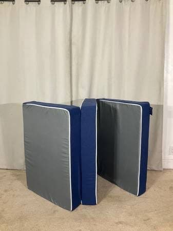 6” Tri-fold 6” Thick Twin XL Mattress 3