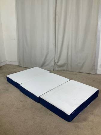 6” Tri-fold 6” Thick Twin XL Mattress 2