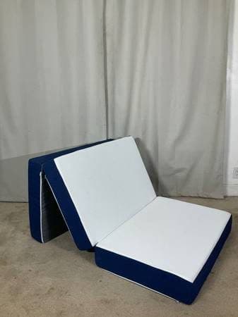 6” Tri-fold 6” Thick Twin XL Mattress 1