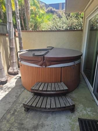 Hot tub that needs cleaning 1