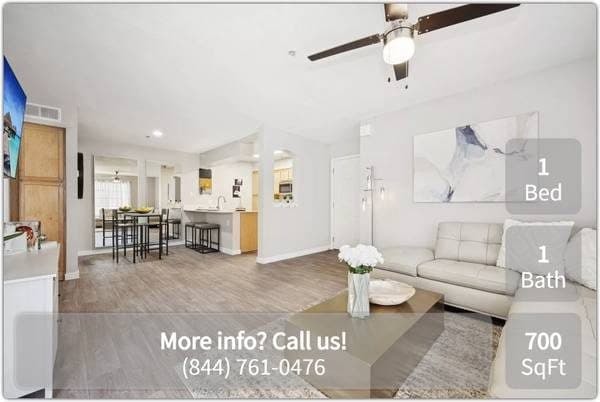 2-Weeks Free! Don't let this one get away! 1 BR, 1 BA. 3
