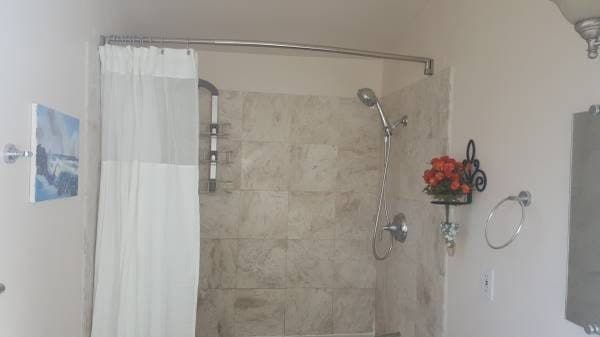 Furnished Master bedroom with private bathroom and private entrance 3