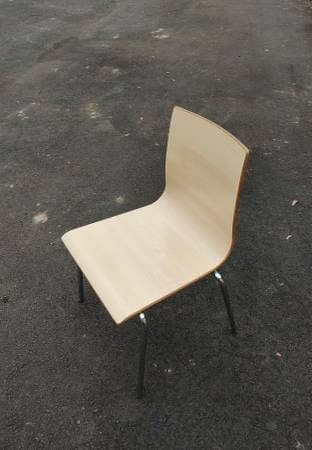 Plywood Cafe Chair For Sale 1