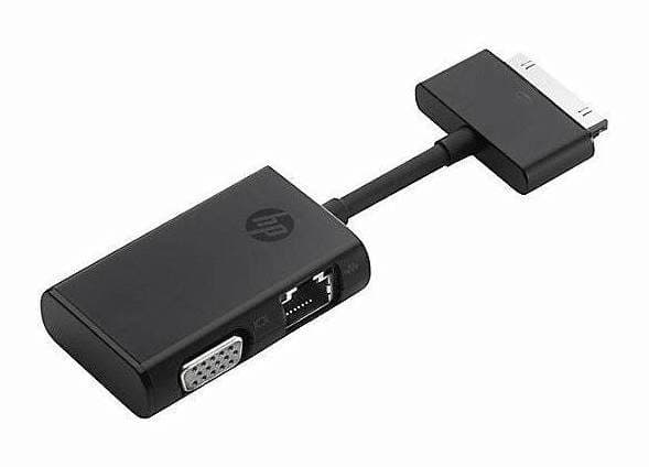 HP Ethernet and VGA Adapter - NEW 1