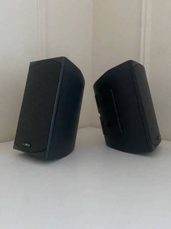 Infinity HTS-SAT 2-Way Satellite Speakers with Wall Brackets 2