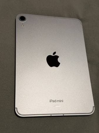 iPad Mini (A17 Pro) - 128GB, WiFi + Cellular, Purple 3