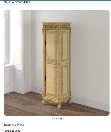 Crestview linen cabinet by Lark Manor 1