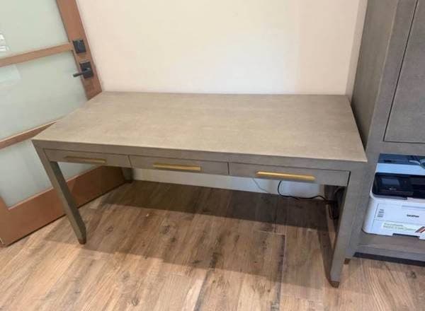 Graydon Shagreen Office Desk 1