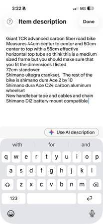 Giant TCR carbon fiber road bike 2