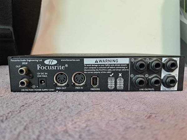 Focusrite Saffire Pro 14 Audio Interface 3