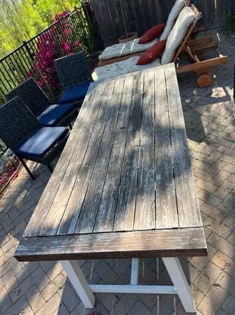 Loved Patio Table 36” x 79” 3