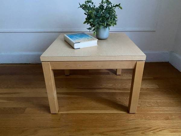 Jack Cartwright Maple Low Side Table 1