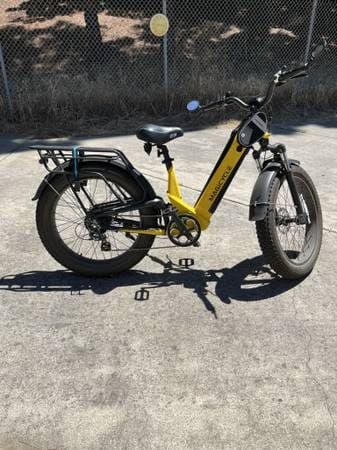 Full Suspension Fat Tire Magicycle Step-Thru eBike 1