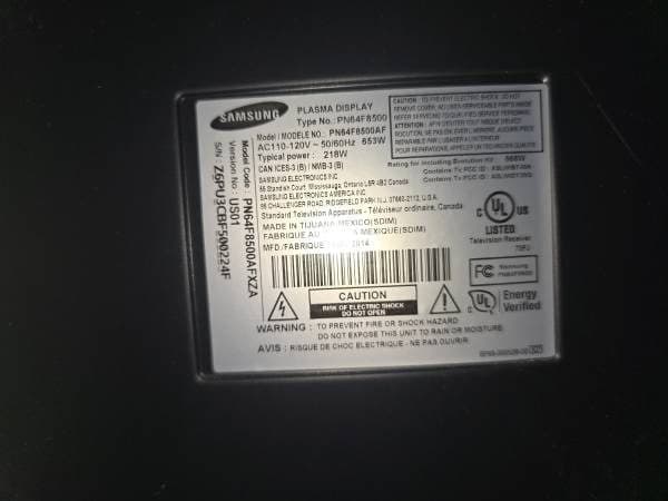 Samsung 64" Full HD Flat Smart TV F8500 Series 8 3
