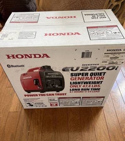 Honda generator e2200i 1