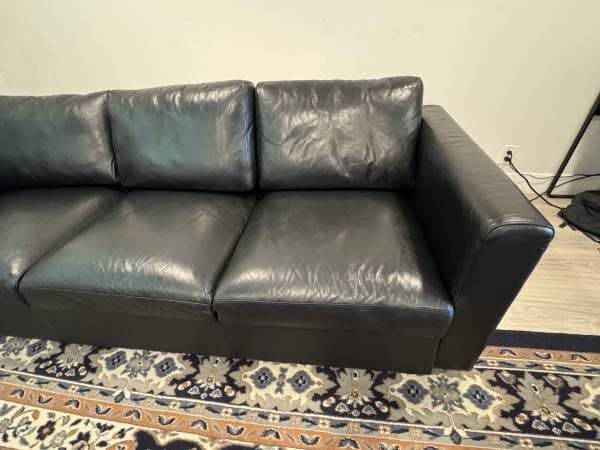 Leather sofa for sale 2