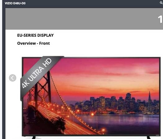 TV, 48", 4k UHD, Used but Excellent Condition 1
