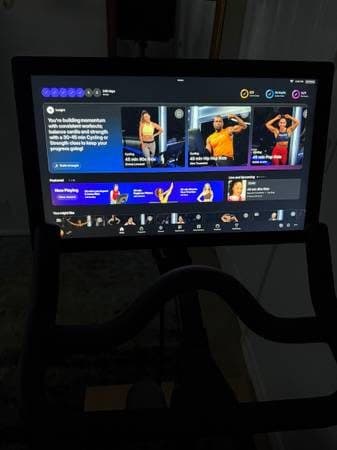 Peloton Exercise Bike - Perfect Screen & Electronics - Needs Seat Bolt 2