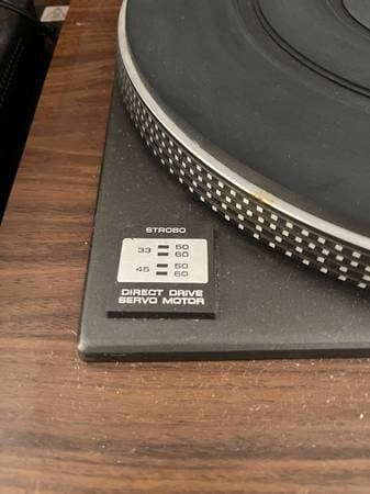 Vintage Pioneer PL-55 Direct Drive Turntable - Fully tested & working - cracked 3