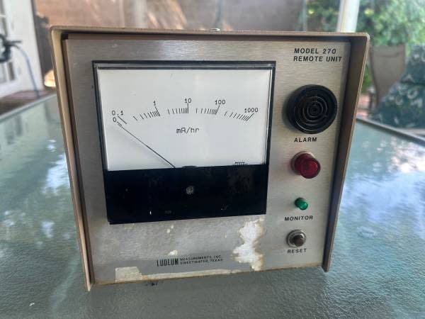 Various radiation monitors 1