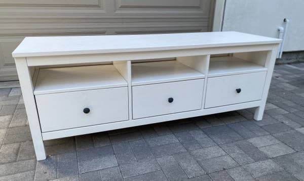 Ikea Hemnes White TV Cabinet 3