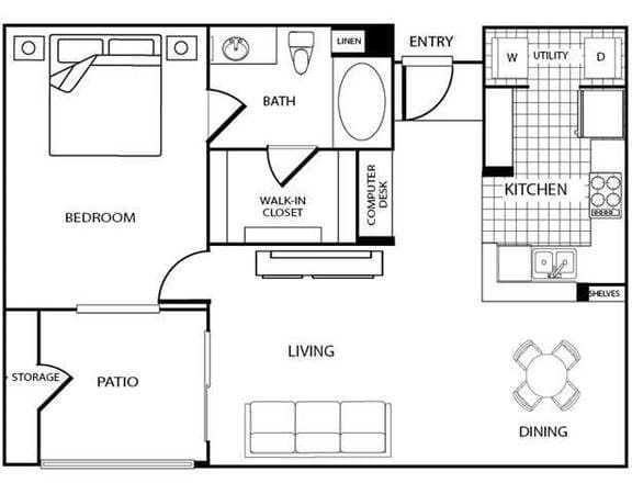 TMLP 12-mo. | Pool Side BBQ, Extra Storage Space, Courtesy Patrol 3