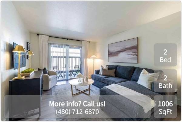 A fresh take on living: Explore our 2 BR, 1006 Sq Ft spaces. 2
