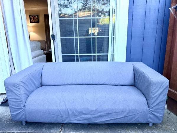 Free Ikea fabric sofa 1