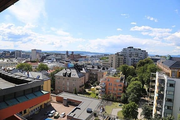 Unik toppleilighet med 3 terrasser og 2 soverom 1
