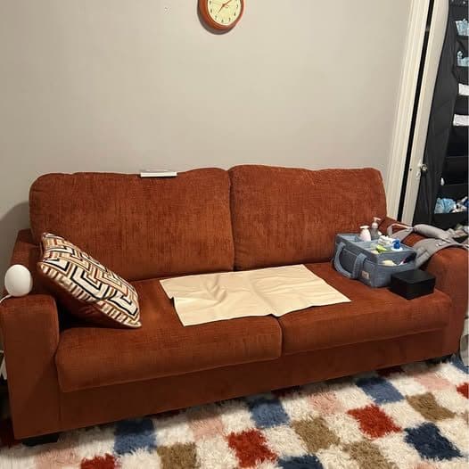 Ashley furniture sleeper sofa with pull out queen bed barely used 1