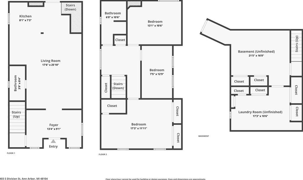 3 BR for rent — 403 S Division St, Ann Arbor 1