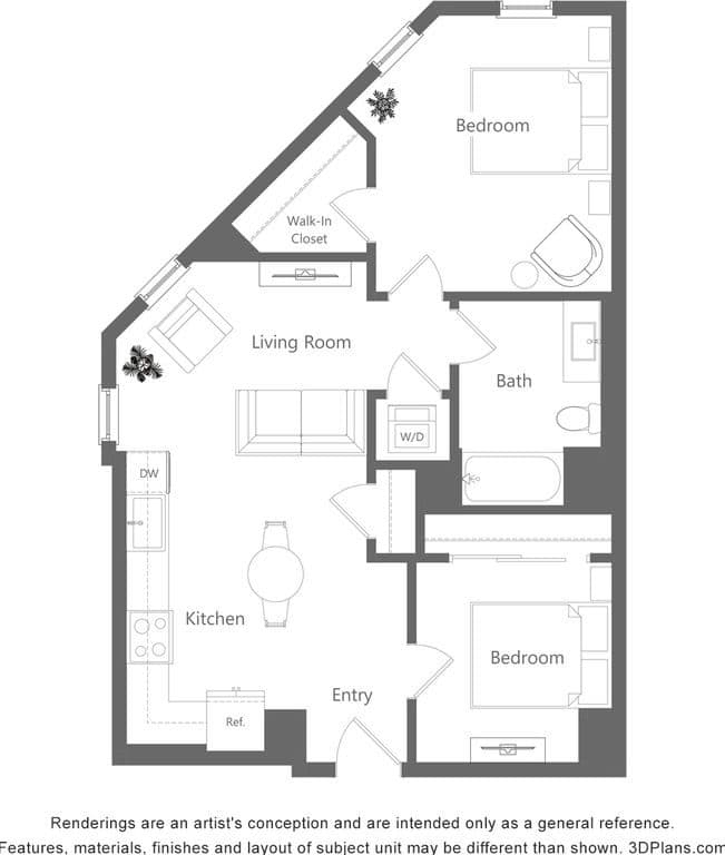 1 BR for rent — 4632 Santa Monica Blvd, Los Angeles 4
