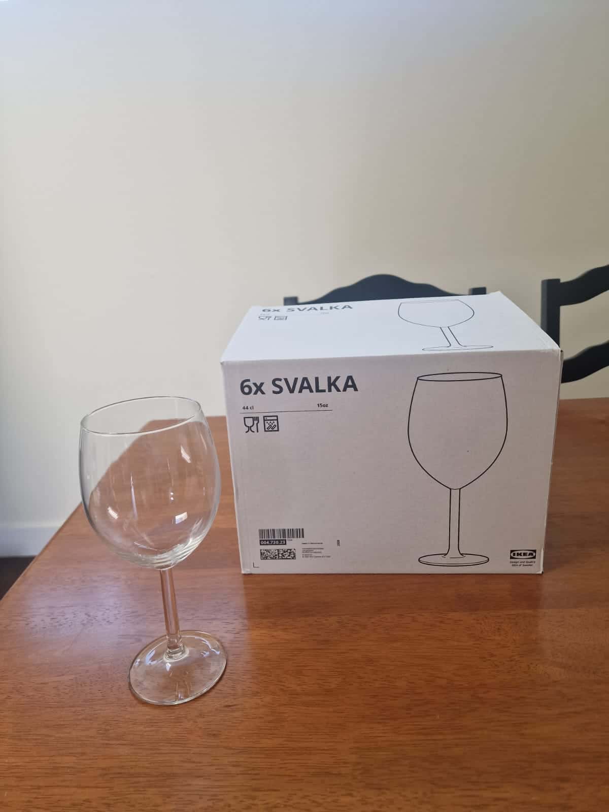 Wine glasses x6 - Ikea 1