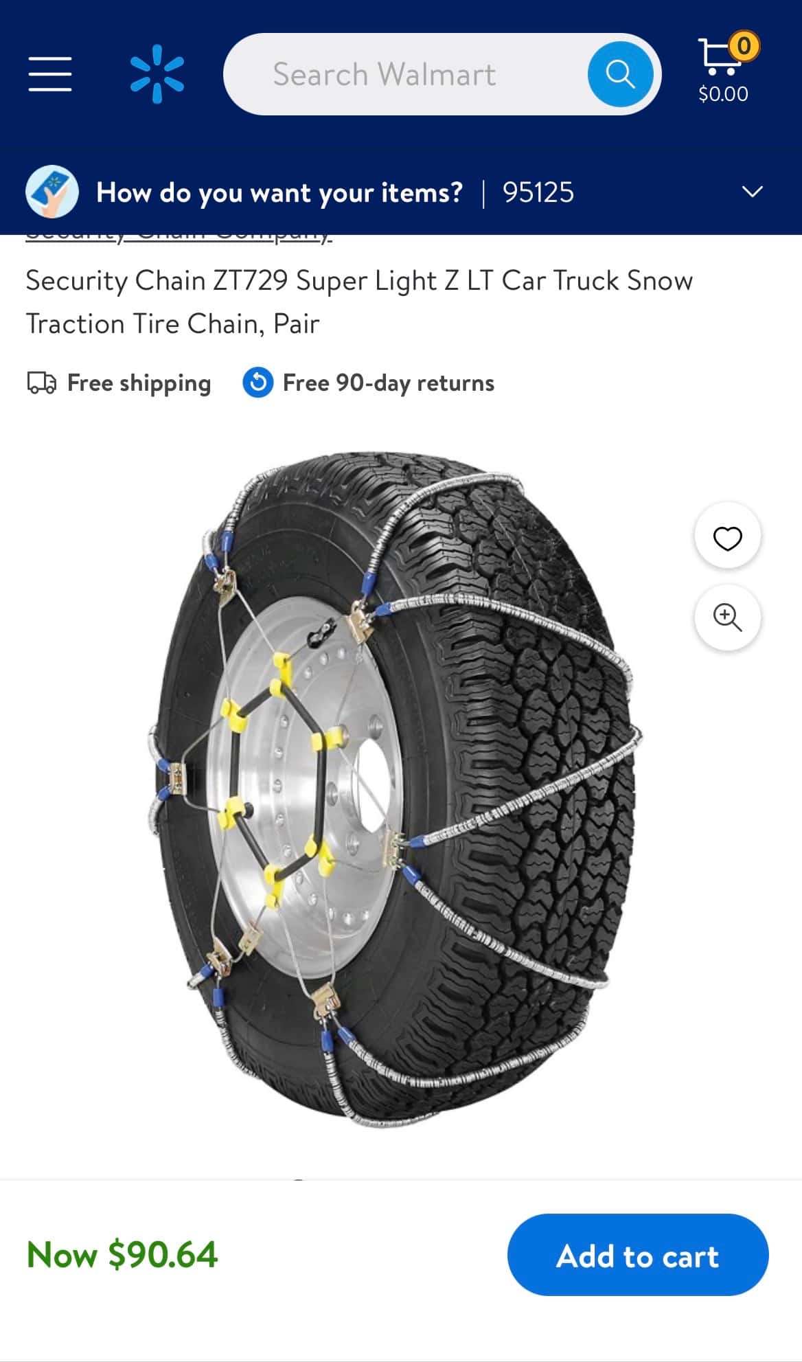 Snow chain 1