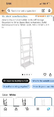Ladder Shelf 4