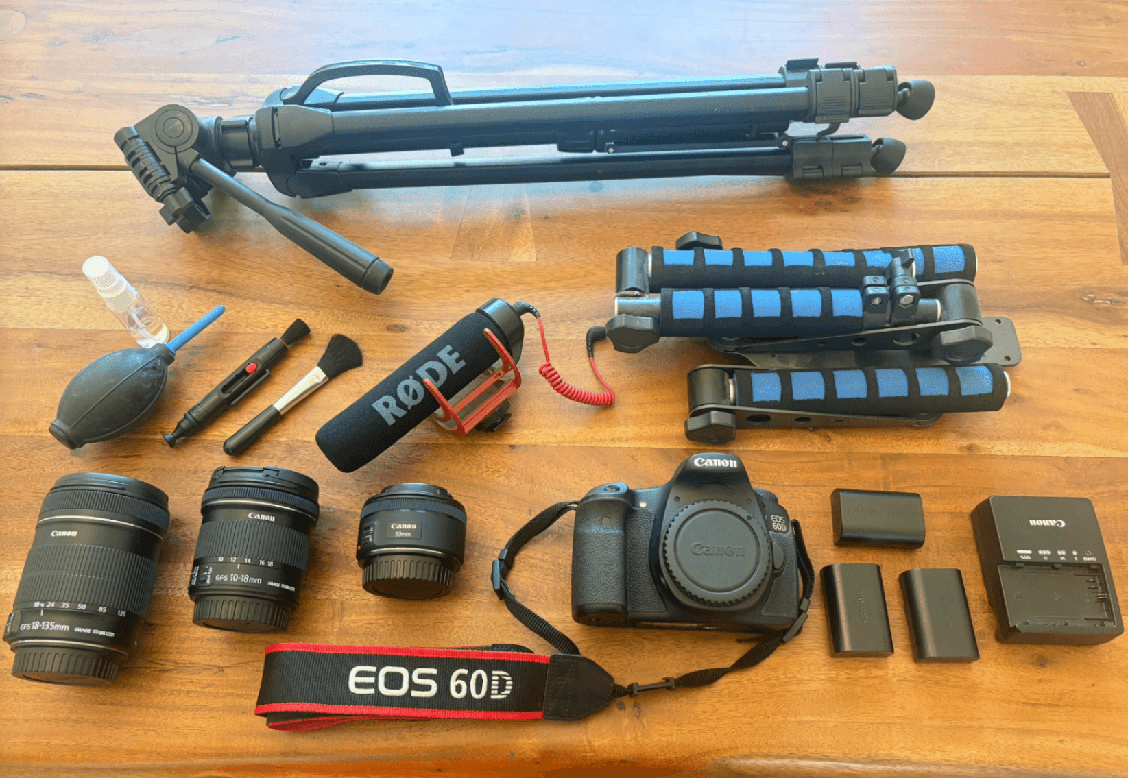 Canon 60D DSLR photo & video bundle 1