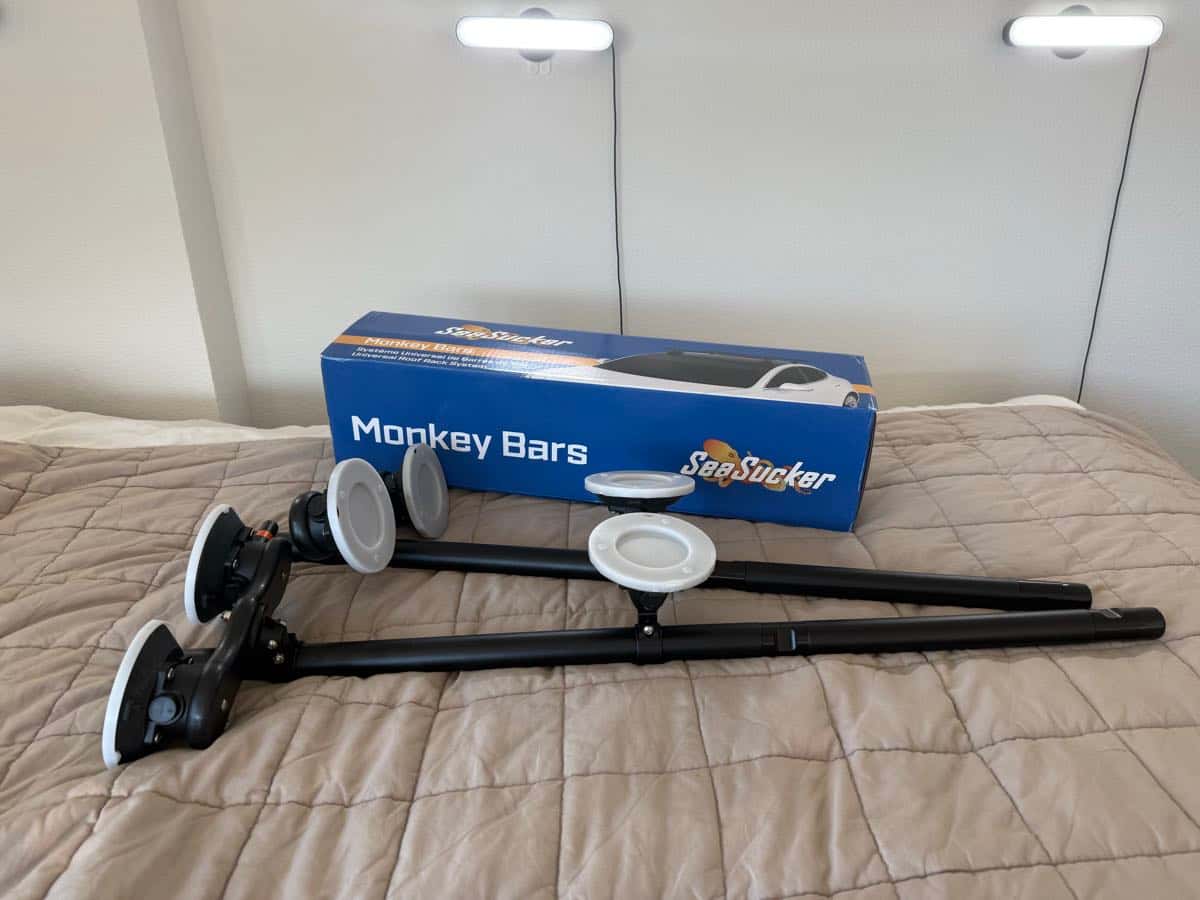 SeaSucker Monkey Bars 60 inch - Universal Vacuum-Mount Roof Rack 1