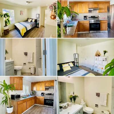 Bright Furnished Master Bedroom w/ Private Bath – East Palo Alto 1
