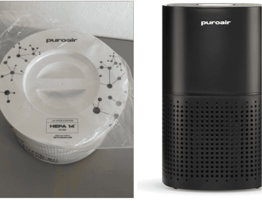 Puroair Air Purifier + 1 replacement filter 1