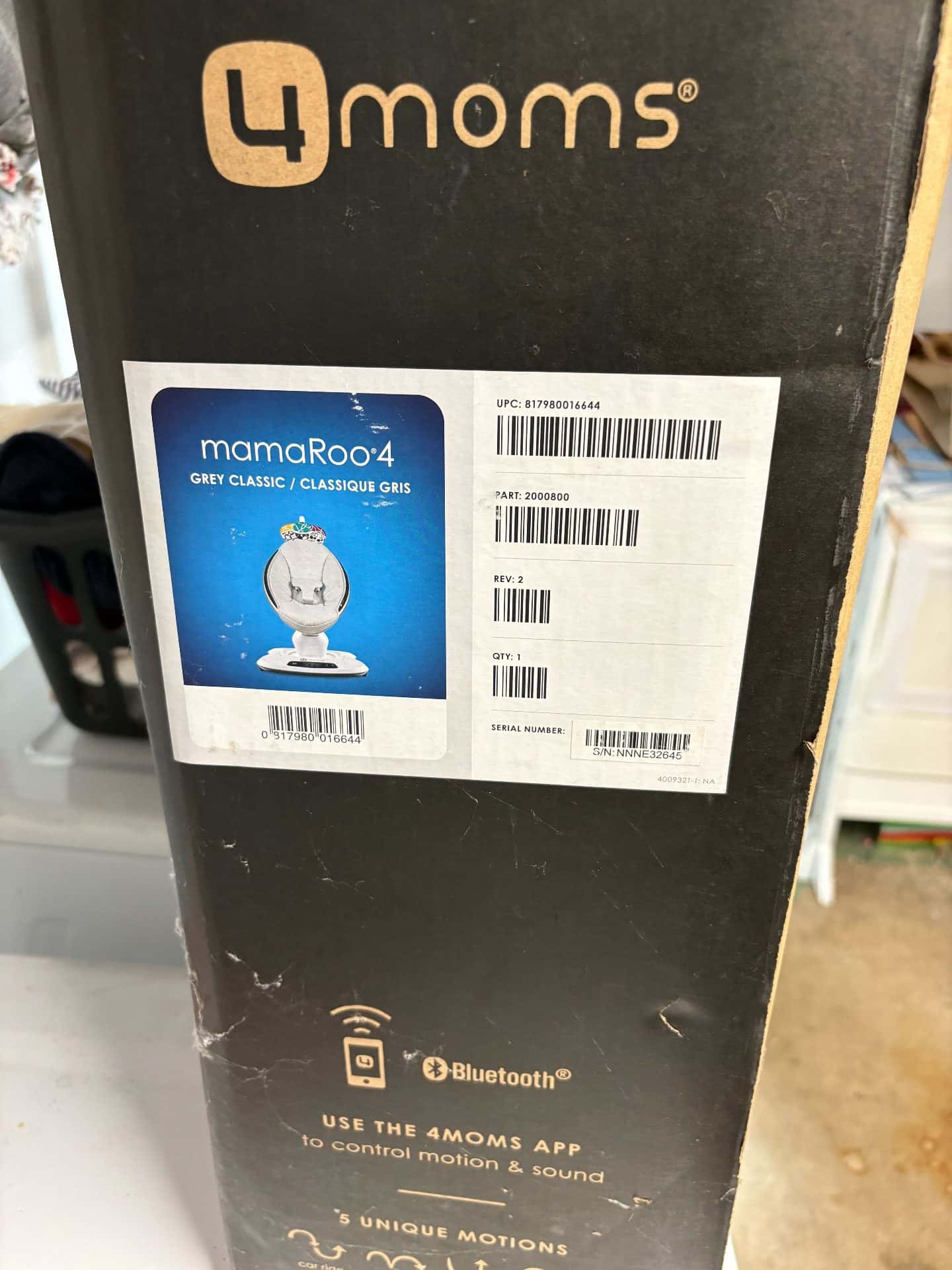 4moms Mamaroo4 - original box 1