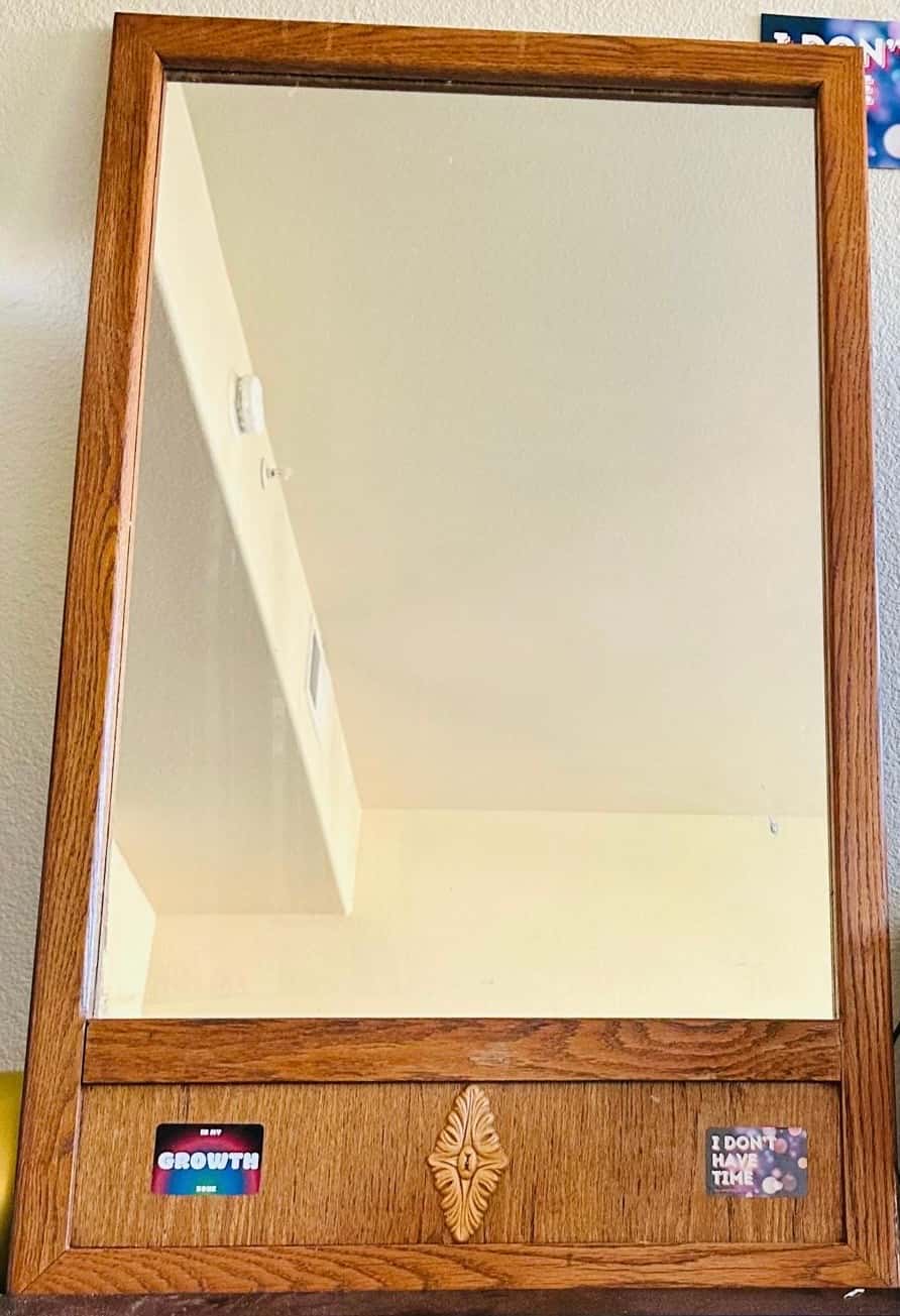 Wooden Large full length Mirror for sale 1