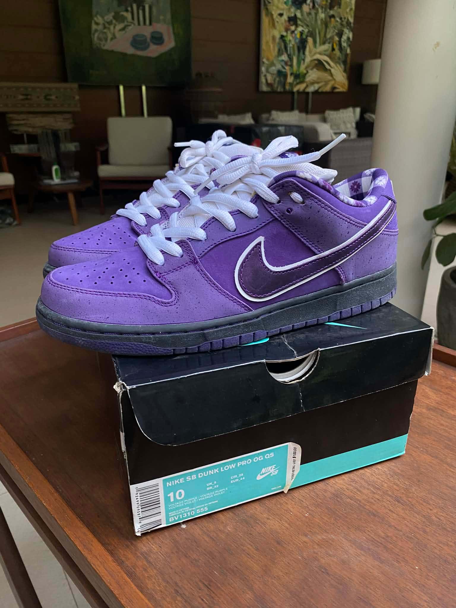 Nike SB Dunk Low Purple Lobster 1