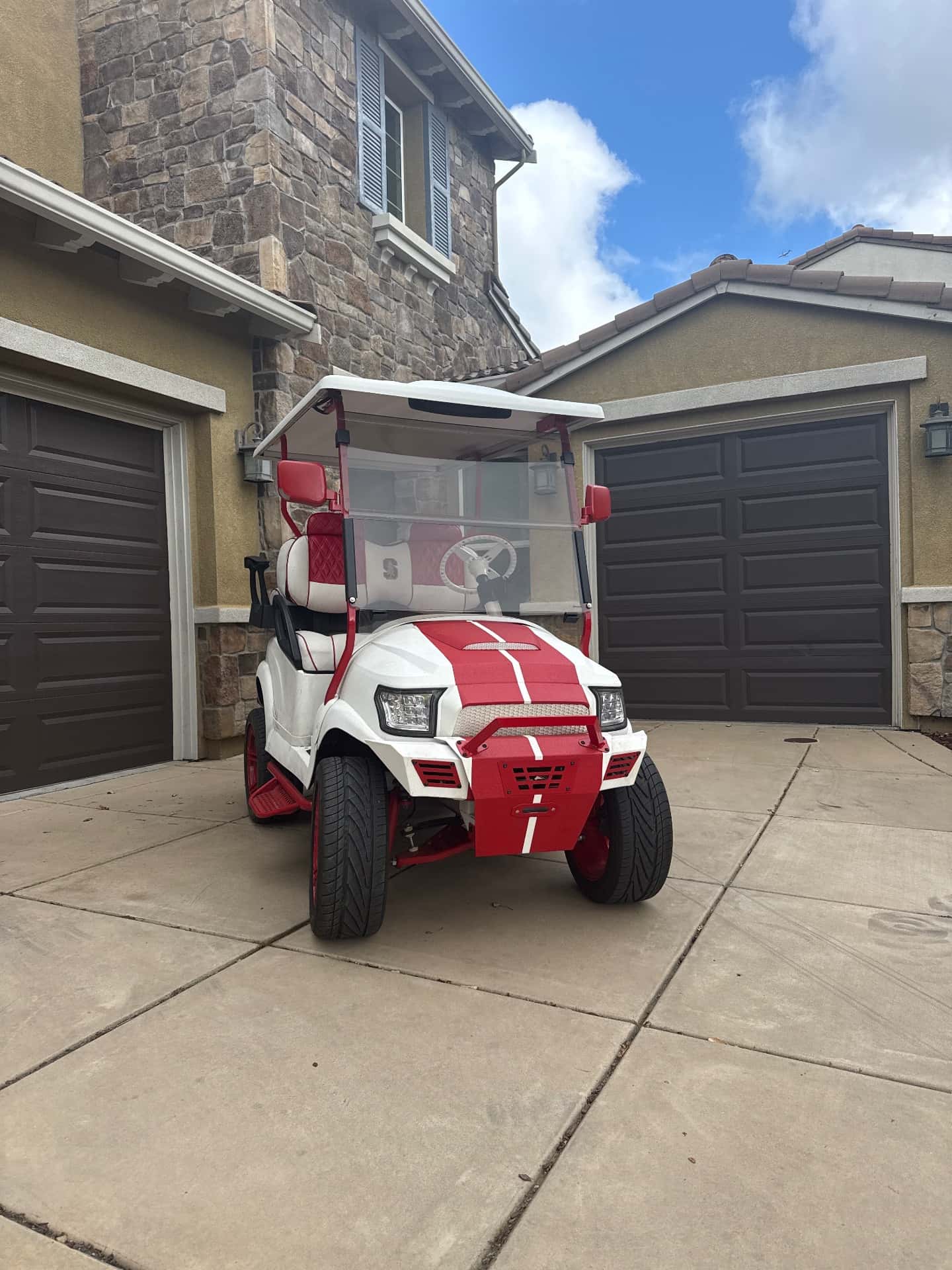 ONE-OF-A-KIND Stanford Custom Club Car | 30+ MPH | Lithium 1