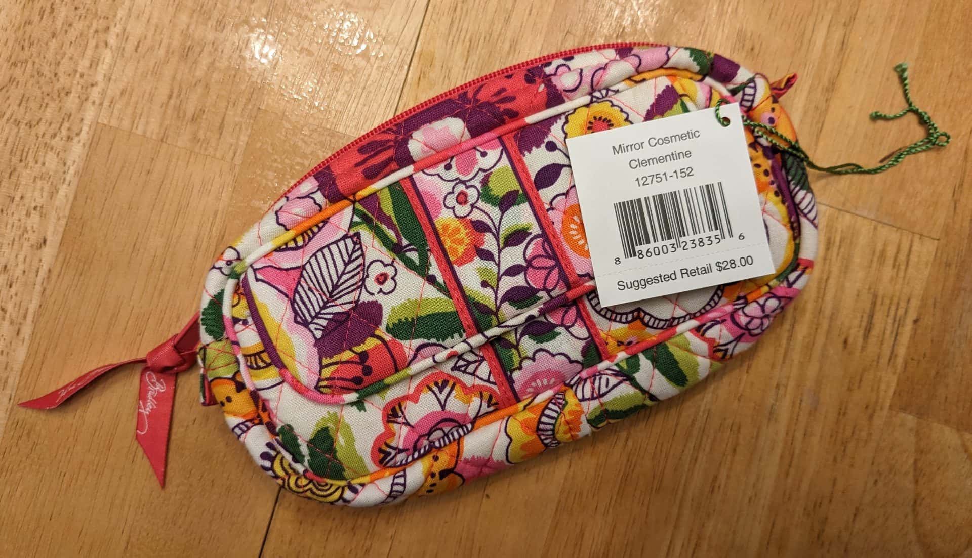 Vera Bradley cosmetics bag 1